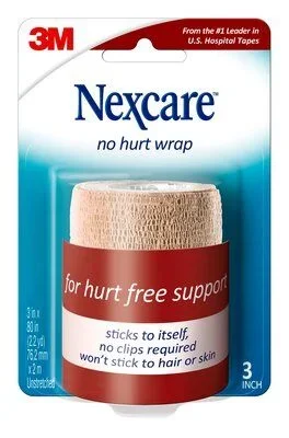 3M – 64119 Nexcare No Hurt Wrap Nht-3 3 Inch X 2.2 Yard 762 Mm X 2 M Unstretched (7100172073)