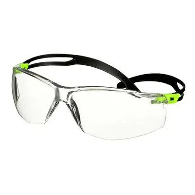 3M Securefit 500 Series SF502SGAF-BLK-FM Black Scotchgard Anti-Fog Coating Gray AF-AS Lens Frame Gasket (7100239195)