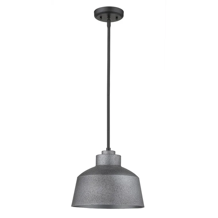 Acclaim Lighting – 1655GY – One Light Pendant – Barnes – Gray