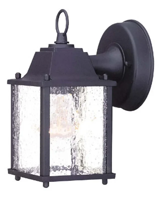 Acclaim Lighting – 5001BK/SD – One Light Wall Sconce – Builders` Choice – Matte Black