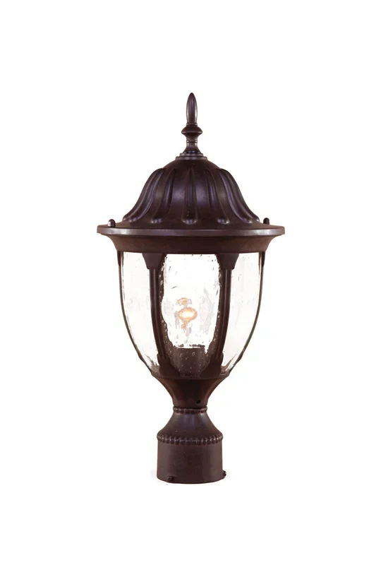 Acclaim Lighting – 5067BW – One Light Post Mount – Suffolk – Burled Walnut