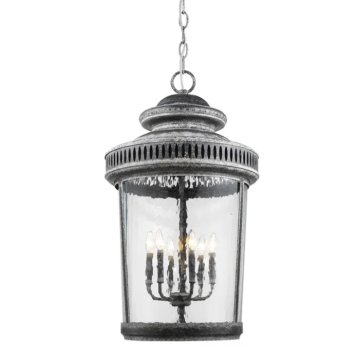 Acclaim Lighting – IN11371AL – Six Light Foyer Pendant – Kingston – Antique Lead