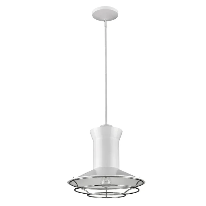 Acclaim Lighting – IN21166WH – One Light Pendant – Newport – White