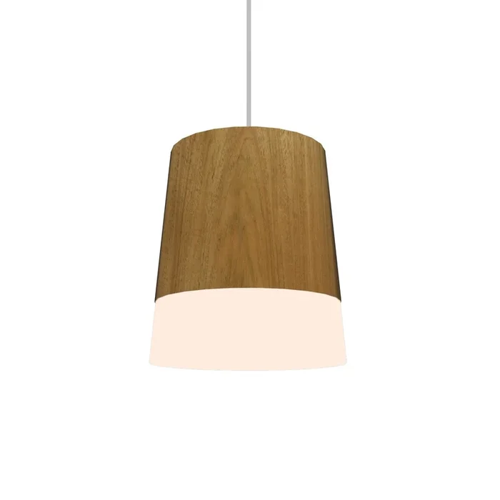 Accord Lighting – 1100LED.09 – LED Pendant – Conical – Louro Freijo