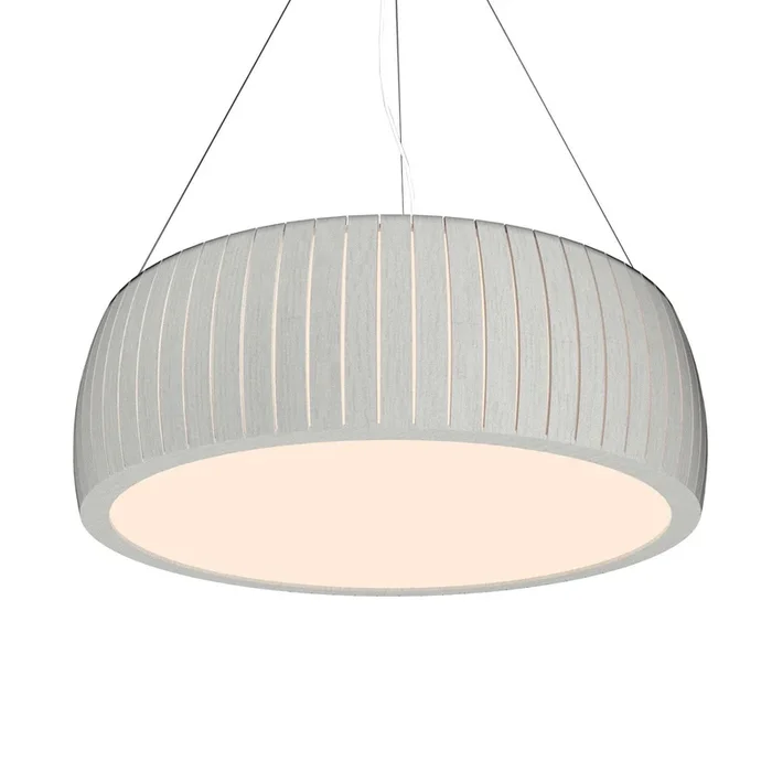 Accord Lighting – 1111LED.47 – LED Pendant – Barrel – Organic White – 1111LED47