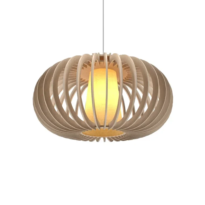 Accord Lighting – 1217.48 – One Light Pendant – Stecche di Legno – Organic Cappuccino – 121748