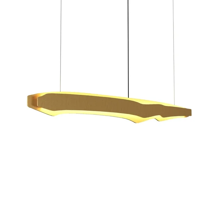 Accord Lighting – 1471LED.49 – LED Pendant – Horizon – Organic Gold – 1471LED49