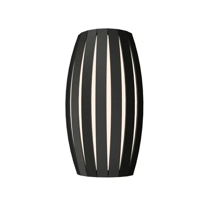 Accord Lighting – 4014LED.46 – LED Wall Lamp – Barrel – Organic Black – 4014LED46