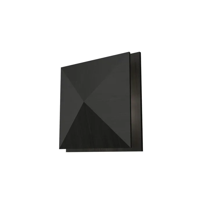 Accord Lighting – 4064LED.46 – LED Wall Lamp – Facet – Organic Black – 4064LED46