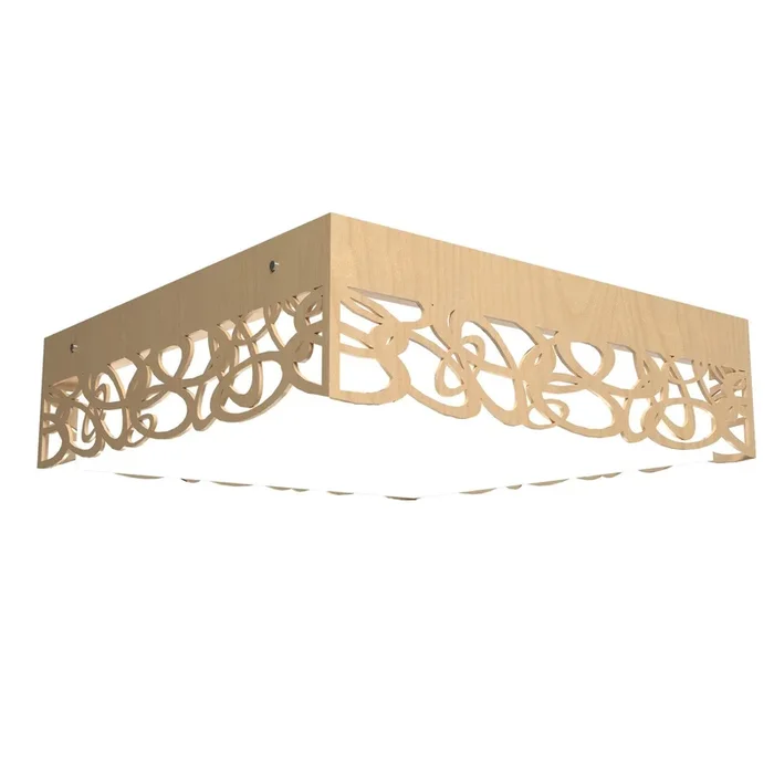 Accord Lighting – 5000LED.34 – LED Ceiling Mount – Patterns – Maple – 5000LED34