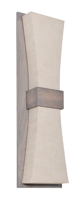 AFX Lighting – ADS051914LAJUDWG-JT – LED Wall Sconce – Aberdeen – Weathered Grey