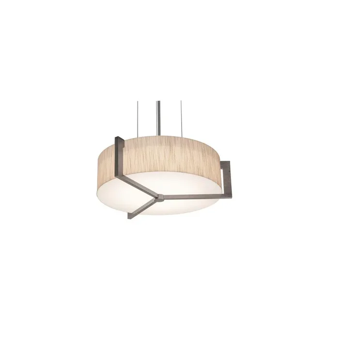 AFX Lighting – APP1214MBWG-JT – Two Light Pendant – Apex – Satin Nickel