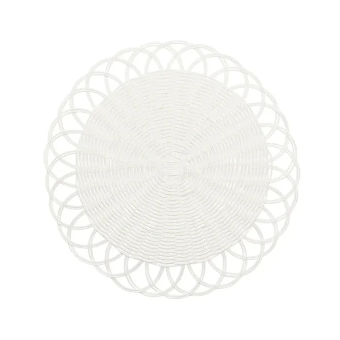 Alfresco Placemat White by Kim Seybert
