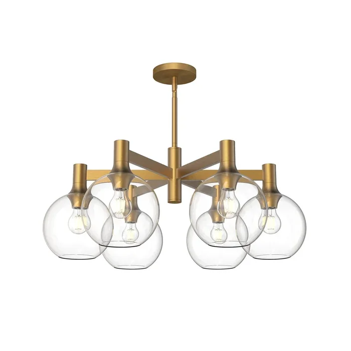 Alora – Six Light Chandelier – Castilla