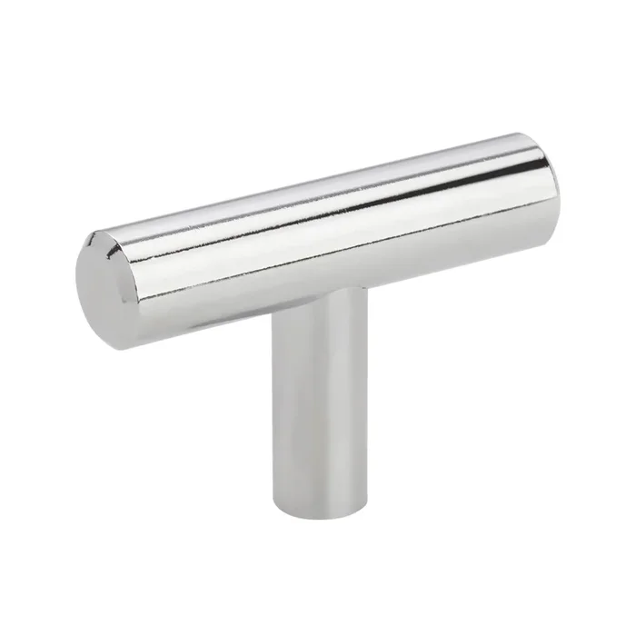 Amerock | Cabinet Knob | Polished Chrome | 1-15/16 inch (49 mm) Length | Bar Pulls | 1 Pack | Drawer Knob | Cabinet Hardware