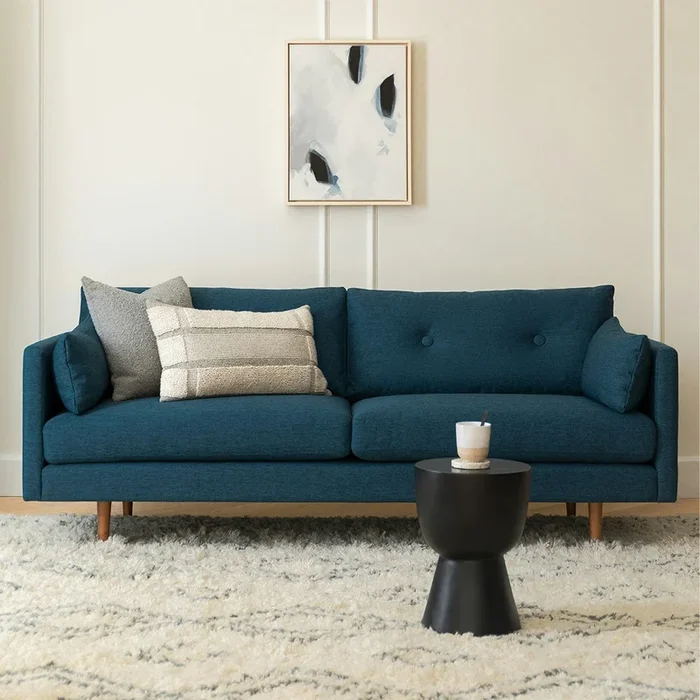 Anton 82″ Sofa – Twilight Blue
