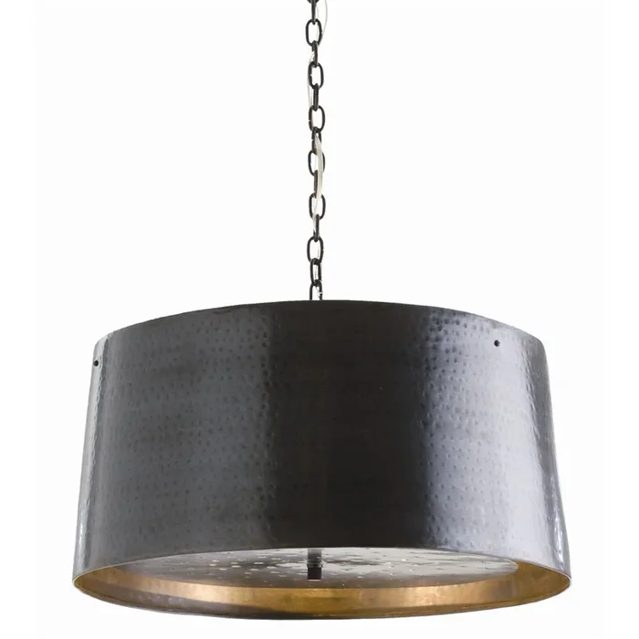 Arteriors – 42466 – Three Light Pendant – Anderson – English Bronze