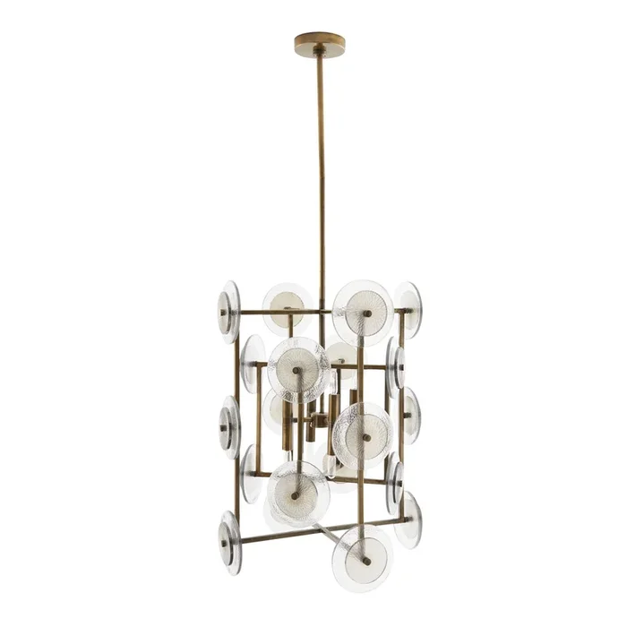 Arteriors – 44794 – Eight Light Pendant – Pandora – Clear