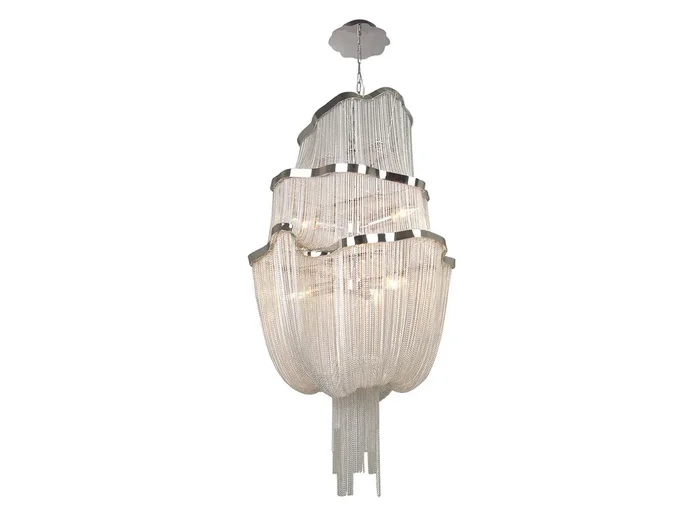 Avenue Lighting – HF1402-CH – Six Light Chandelier – Mullholand Dr. – Polish Chrome Jewelry Chain