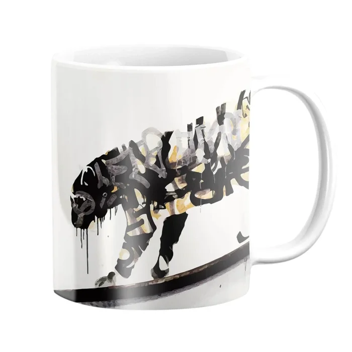 Banksy Tiger Mug