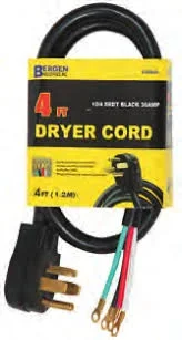 Bergen Range Cords SRDT 6 Foot 6/2 And 8/2 50A (R628206)