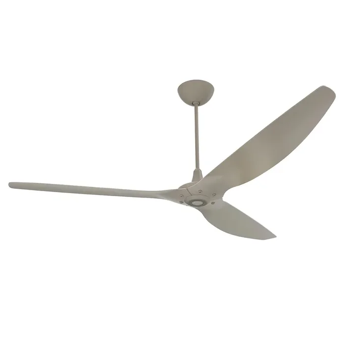 Big Ass Fans Haiku 84″ Ceiling Fan with Satin Nickel Blades and Satin Nickel Finish, Downrod 32″, Indoors with LED