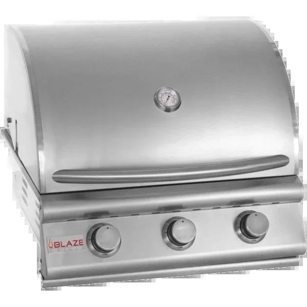 Blaze 25 in. 3 Burner Prelude LBM Propane Gas Grill, BLZ-3LBM-LP