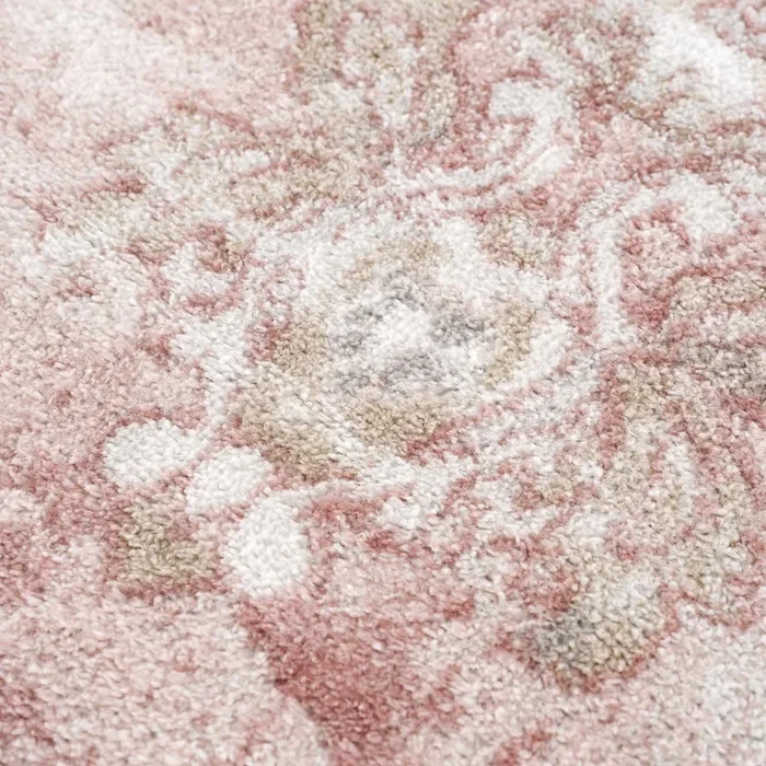 Blush & Light Pink Area Rug – Decor Steals