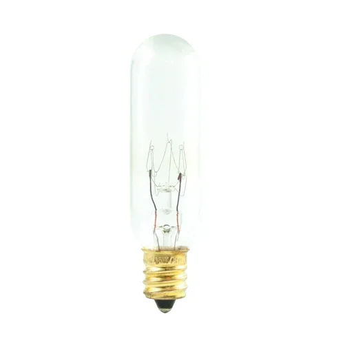 Bulbrite 25T6 25W T6 Tubular Clear E12 120V 2700K (707125)