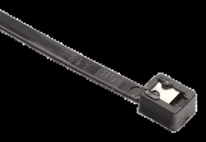 Caddy Self-Cutting Cable Tie 50 Pound Tensile Strength 14 Inch Black 100 Count Bag (CADTIESC14CBAP)