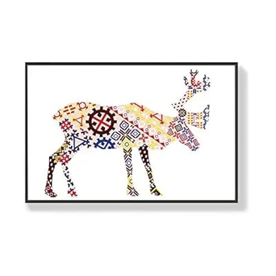 Canvas Wall Art for Living Room, Bedroom Cute Animals Framed Canvas Prints for Home Decoration Ready to Hang – 16×24 inches
