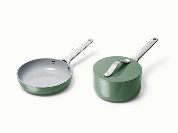Caraway Mini Duo Cookware Set in Sage