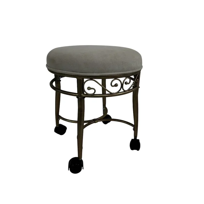 Carolina Chair & Table Victorian Vanity Stool – Bronze