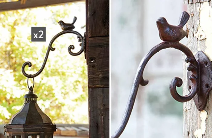 Cast Iron Bird Wall Hook – Decor Steals