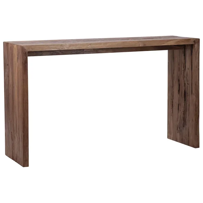 Chilton Console Table, Medium Brown