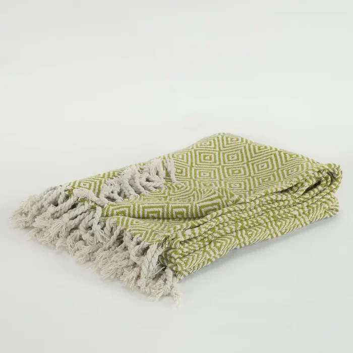 Citrine/Natural 50″ x 60″ Throw Blanket
