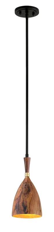 Corbett Lighting – 280-41-SBK – One Light Pendant – Utopia – Soft Black