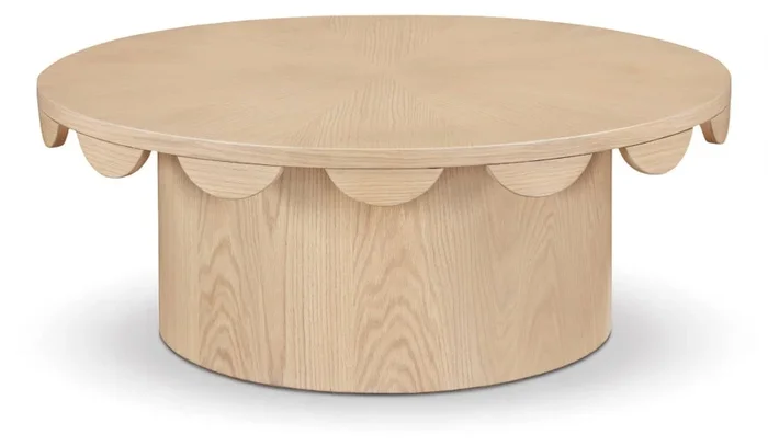 Dahlia Oak Veneer Coffee Table