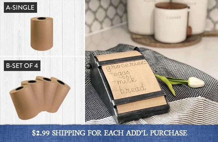 Desk Top Note Roll Replacement Paper Roll – Decor Steals