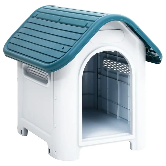 Dog House Blue 23.2″x29.5″x26″ Polypropylene