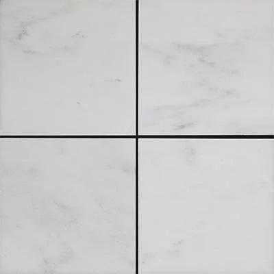 Eastern White Polished Marble Tile 6 “X6 “