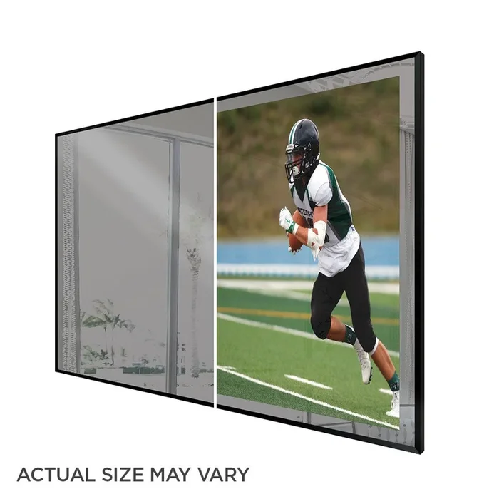 Electric Mirror – TVC-55 – Mirror TV Cover – Eclipse – Gloss Black