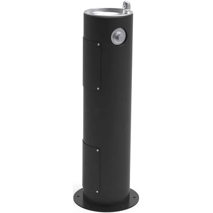 Elkay Outdoor Fountain Pedestal Non-Filtered, Non-Refrigerated Freeze Resistant Black LK4400FRKBLK