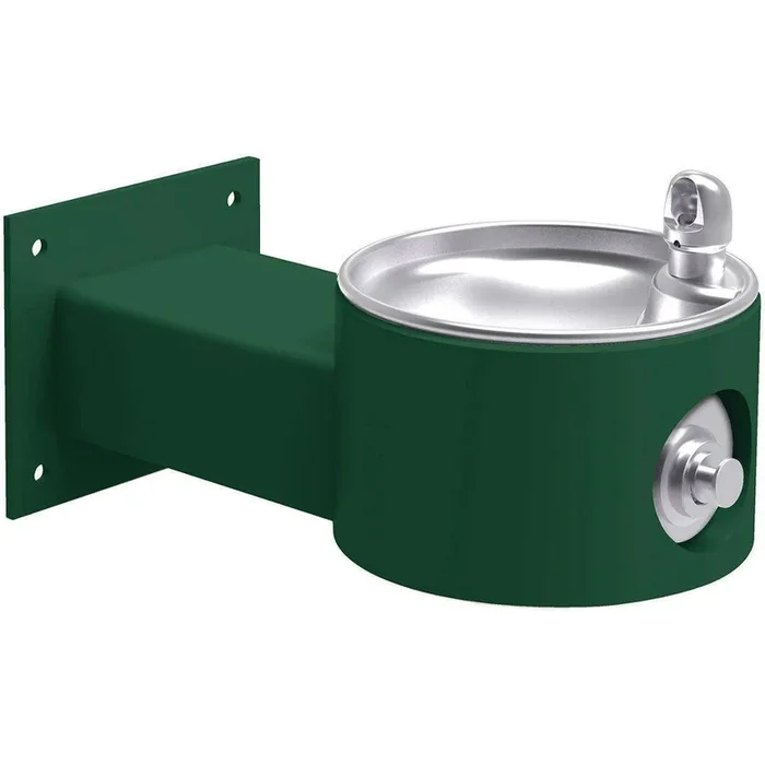 Elkay Outdoor Fountain Wall Mount Non-Filtered, Non-Refrigerated Freeze Resistant Evergreen LK4405FRKEVG