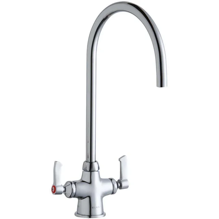 Elkay Single Hole with Concealed Deck Laminar Flow Faucet with 8