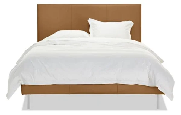 Ella Leather Bed – Modern Bedroom Furniture – Room & Board