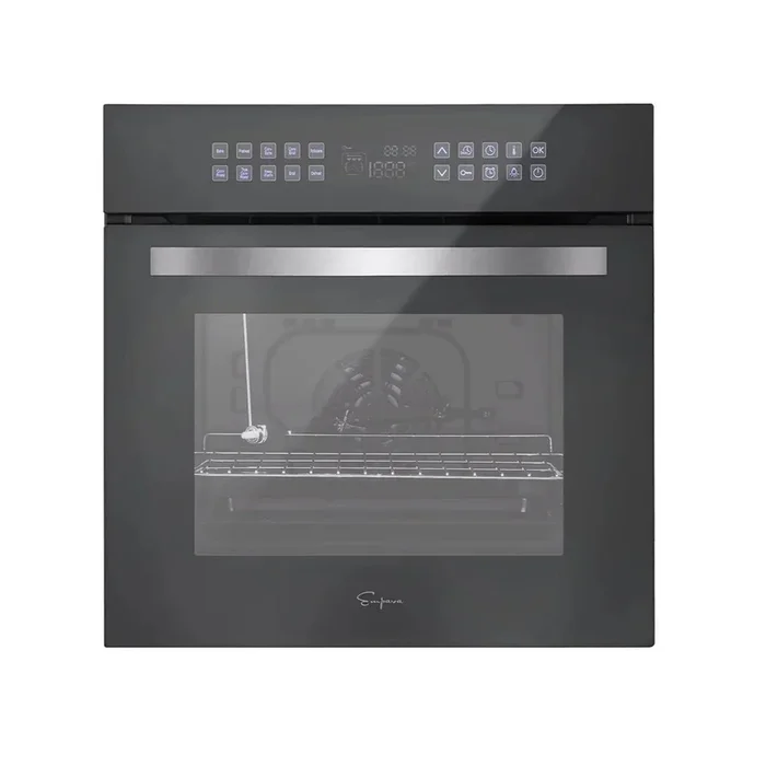 Empava 24″ Single Electric Wall Oven in Silver Glass – 2.3 cu. ft, EMPV-24WOC17