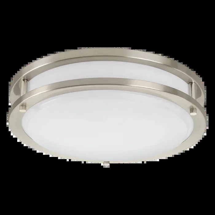 ETI FMNL-11IN-1000LM-8-3CP-SV-TD 11 Inch Orbit Round Flush Mount 1000Lms 3000K/4000K/5000K 14W UL/ES (564101120)