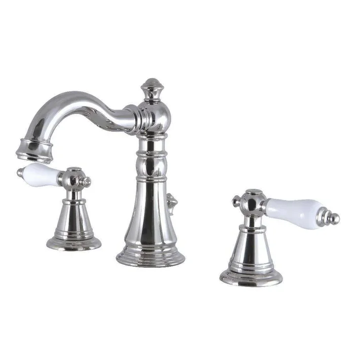 Fauceture FSC1979PL English Classic Widespread Bathroom Faucet, Polished Nickel