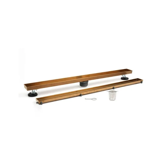 Flusso 10.LDR.3203 32 ” Tile Insert Linear Drain with 2 ” Outlet